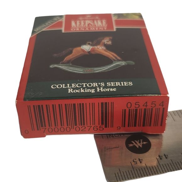 Rocking Horse Hallmark Keepsake Ornament 5th in series 1992 - Picture 11 of 13